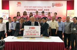 Acecook Việt Nam tài trợ cho Festival  Huế 2018